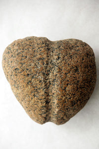 Native American anchor stone in heart shape