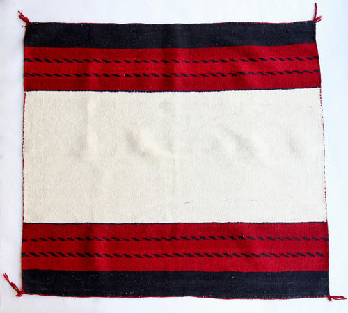 Navajo Horse Blanket, with Indigo