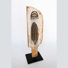 Hopi Painted Wooden Hoe "Corn & Rain" Wilson Tasaquaptewa