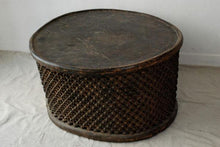 Large West African Cameroon Circular Table