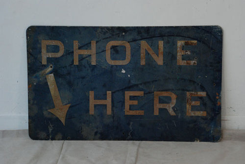 American Phone Sign