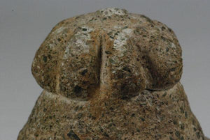 close up of early Bactrian ritual object